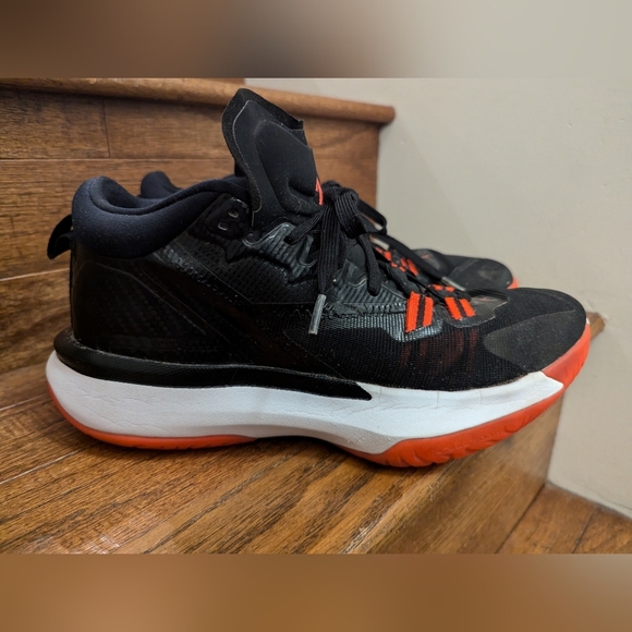 Jordan Zion 1 Black White Crimson Red Basketball Shoes D Mens Size 11 - Picture 13 of 16